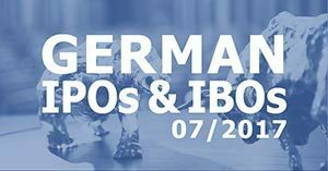German IPOs & IBOS 07/2017