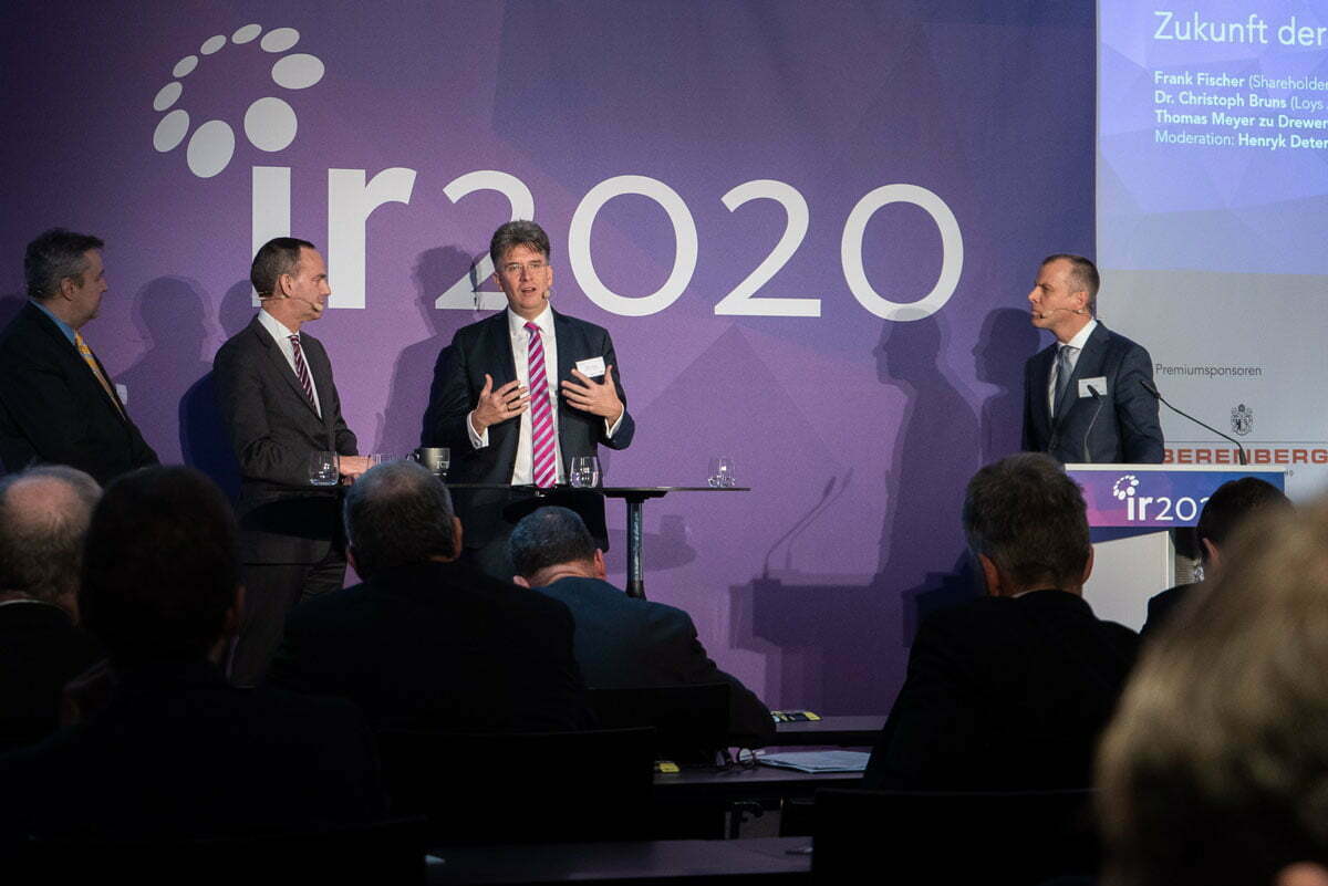 IR-Konferenz 2020: Diskussion zur Zukunft der Investmentindustrie