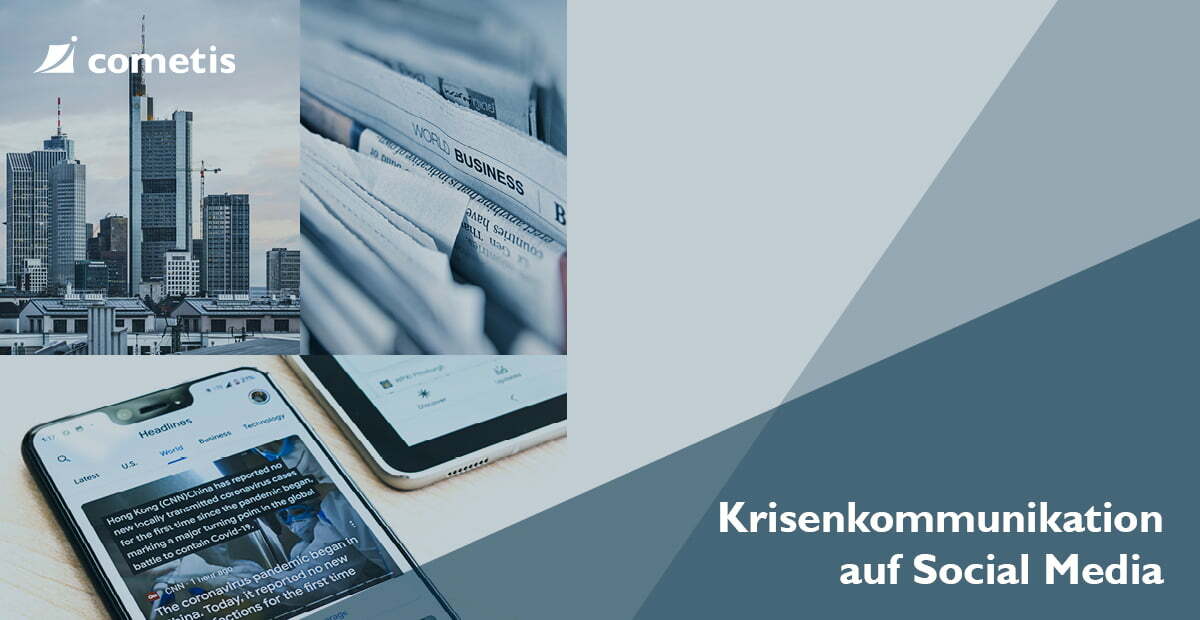 Banner Socal Media für Krisenkommunication